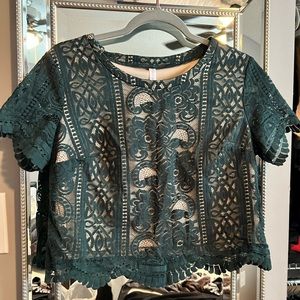 Lace Crop Top